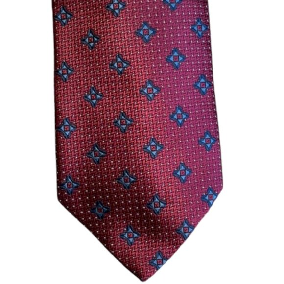 ROMASTER ACCESSORIES Neck Tie Red and Blue - Picture 1 of 7